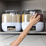 360° Rotating Grain Dispenser | Organized & Space-Saving Kitchen Storage