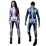 Middo 3D Skeleton Bodysuit | Eerie Halloween Costume & Flattering Fit