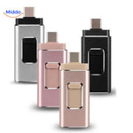 Middo 4-in-1 Flash Drive | Instant Storage & Easy File Transfer