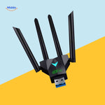 AeroLink™ Wifi Adapter | 5G Dual-Band 1300Mbps & Through-Wall Range