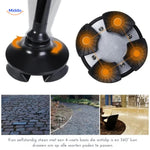 AluCare™ Folding Walking Cane | Adjustable Height & LED Light