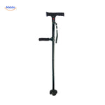 AluCare™ Folding Walking Cane | Adjustable Height & LED Light