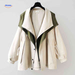 AquaShell™ Women's Trench Coat | Lightweight, Water-Repellent & Oversized