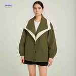 AquaShell™ Women's Trench Coat | Lightweight, Water-Repellent & Oversized
