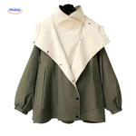 AquaShell™ Women's Trench Coat | Lightweight, Water-Repellent & Oversized