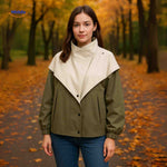 AquaShell™ Women's Trench Coat | Lightweight, Water-Repellent & Oversized