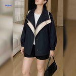 AquaShell™ Women's Trench Coat | Lightweight, Water-Repellent & Oversized