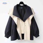 AquaShell™ Women's Trench Coat | Lightweight, Water-Repellent & Oversized