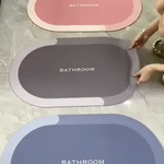 Aquastep™ Bath Mat | Quick-Dry, Non-Slip & Water-Absorbing