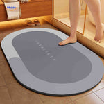 Aquastep™ Bath Mat | Quick-Dry, Non-Slip & Water-Absorbing