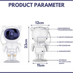 AstroNaut™ Galaxy Projector | Starry Night Sky & Nebula at Home