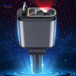 AutoCharge™ 120W 4-in-1 Car Charger | Fast Charging & RGB Starlight