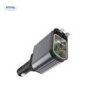 AutoCharge™ 120W 4-in-1 Car Charger | Fast Charging & RGB Starlight