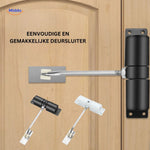 AutoClose™ Door Closer | Hydraulic Buffer, Effortless & Durable
