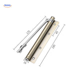 AutoClose™ Door Closer | Hydraulic Buffer, Effortless & Durable