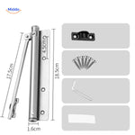 AutoClose™ Door Closer | Hydraulic Buffer, Effortless & Durable
