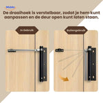 AutoClose™ Door Closer | Hydraulic Buffer, Effortless & Durable
