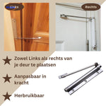 AutoClose™ Door Closer | Hydraulic Buffer, Effortless & Durable