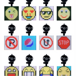AutoPixel™ LED Car Window Display | Emojis, GIFs & Voice Control
