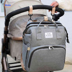 BabyLuxe™ Backpack | Foldable Bassinet, Mosquito Net & Big Capacity