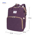 BabyLuxe™ Backpack | Foldable Bassinet, Mosquito Net & Big Capacity