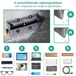 BedCaddy™ Bedside Storage Organizer | Keep Essentials Within Reach