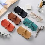 CompactVision™ Slim Leather Glasses Case | Sleek Protection for Reading Glasses & Sunglasses