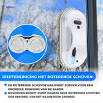 CleanSweep™ Window Robot | Automatic Cleaning with Smart Sensors & Water Spray