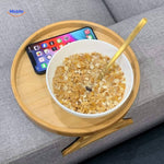 ComfyGrip™ Sofa Table | Foldable Armrest Tray for Snacks & Drinks