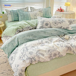 CottonNest™ Pure Cotton Bedding Set | Soft & Breathable for Mother & Baby