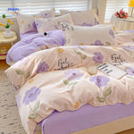 CottonNest™ Pure Cotton Bedding Set | Soft & Breathable for Mother & Baby