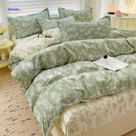 CottonNest™ Pure Cotton Bedding Set | Soft & Breathable for Mother & Baby