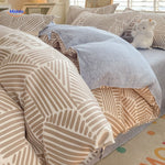 CottonNest™ Pure Cotton Bedding Set | Soft & Breathable for Mother & Baby