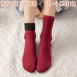 CozyFeet Socks | Warm Winter Velvet Comfort & 4+4 Free