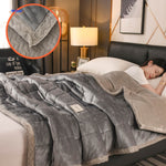 CozyFleece™ Plush Wool Blanket | Warm & Cozy for Winter