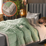 CozyFleece™ Plush Wool Blanket | Warm & Cozy for Winter