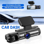 Dashcam Pro™ Full HD 1080P | Dual Lens Safety & Crystal-Clear Footage