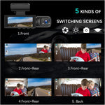 Dashcam Pro™ Full HD 1080P | Dual Lens Safety & Crystal-Clear Footage