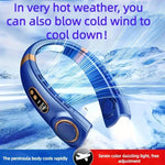 NekFan™ 2.0 PRO | Rechargeable Hands-Free Neck Fan & 360° Cooling