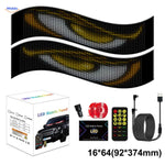 DriveFlex™ Matrix LED Display | Devil Eyes, Text & Animations via App + Remote
