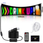 DriveFlex™ Matrix LED Display | Devil Eyes, Text & Animations via App + Remote