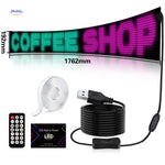 DriveFlex™ Matrix LED Display | Devil Eyes, Text & Animations via App + Remote