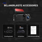 DriveGuard™ Dashcam | 4K Video, WiFi & GPS Tracking