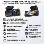 DriveGuard™ Dashcam | 4K Video, WiFi & GPS Tracking