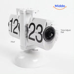 RetroFlip™ Vintage Flip Clock | Quartz Movement & Timeless Decor