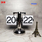RetroFlip™ Vintage Flip Clock | Quartz Movement & Timeless Decor