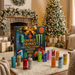 Energibox™ Energy Drink Advent Calendar | 24 Mini Cans & Daily Surprise