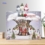 FestiveFrights™ Plush Advent Calendar | Holiday Countdown & Festive Gift