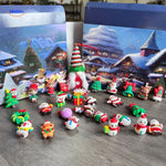 FestiveFrights™ Plush Advent Calendar | Holiday Countdown & Festive Gift