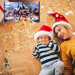 FestiveFrights™ Plush Advent Calendar | Holiday Countdown & Festive Gift